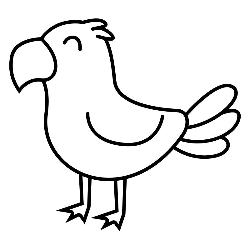 Perroquet Comic Animal