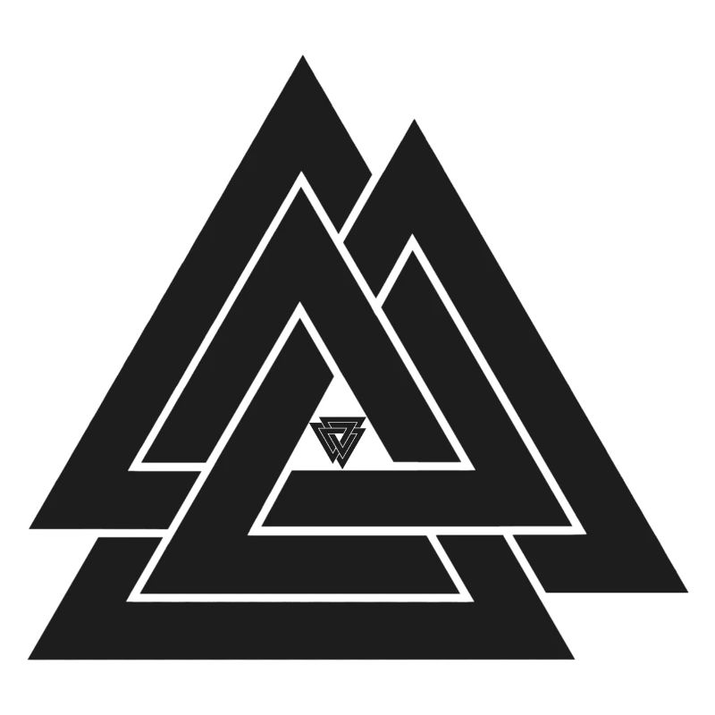 Valknut Wikinger Symbol