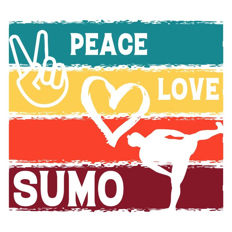 Frieden Liebe Sumo