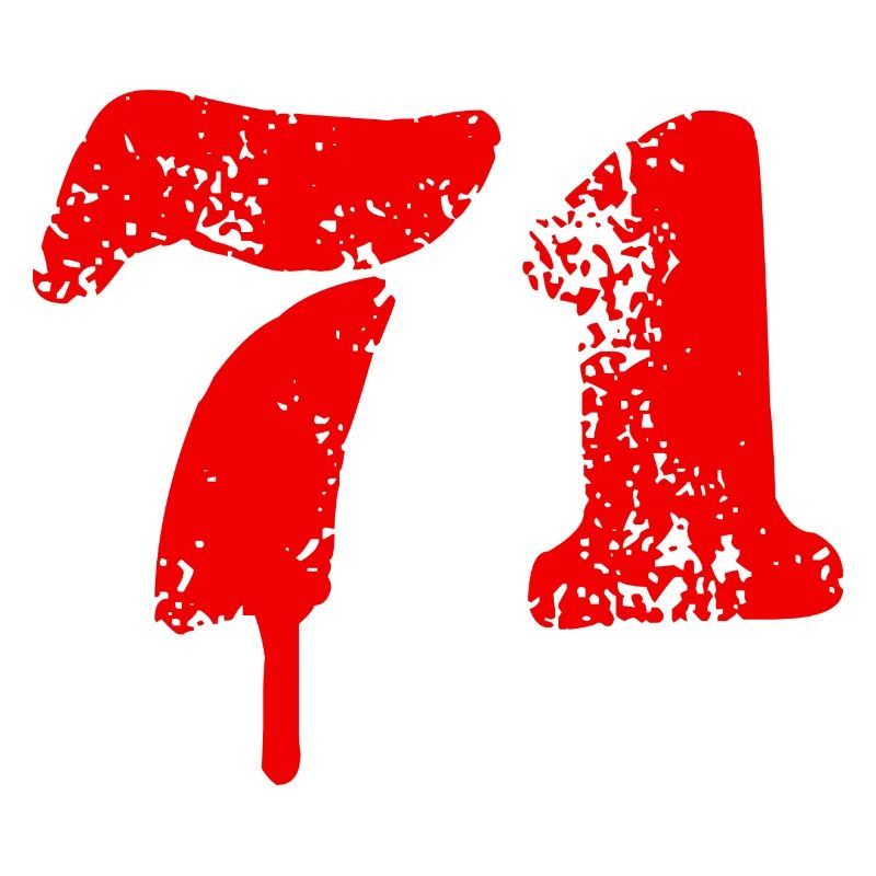 71 Zahl Symbol