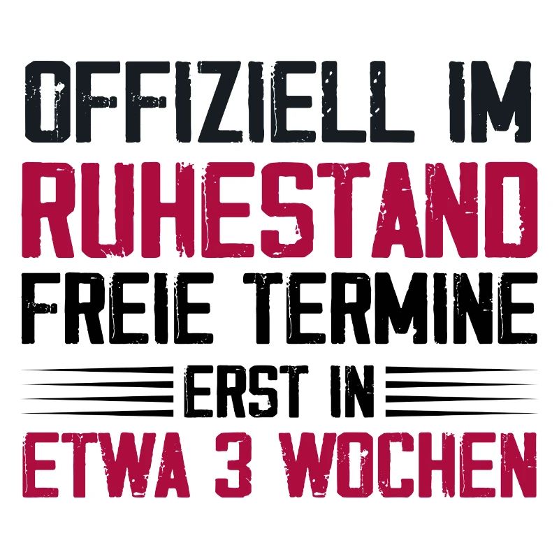 Offiziell Im Ruhestand