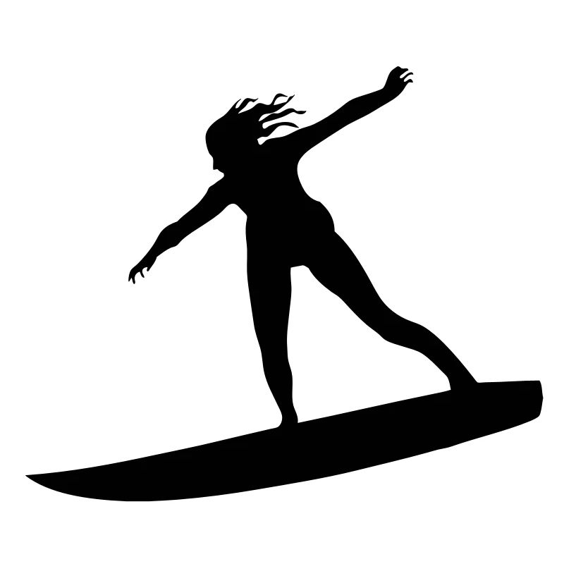 Surfing female de