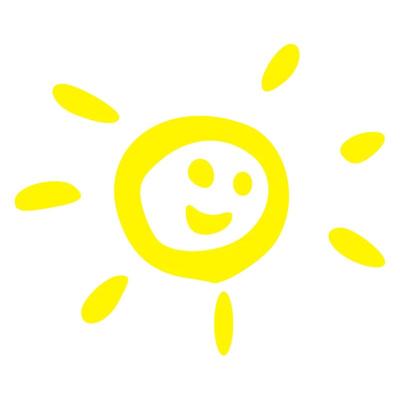 lachende Sonne - Smiley