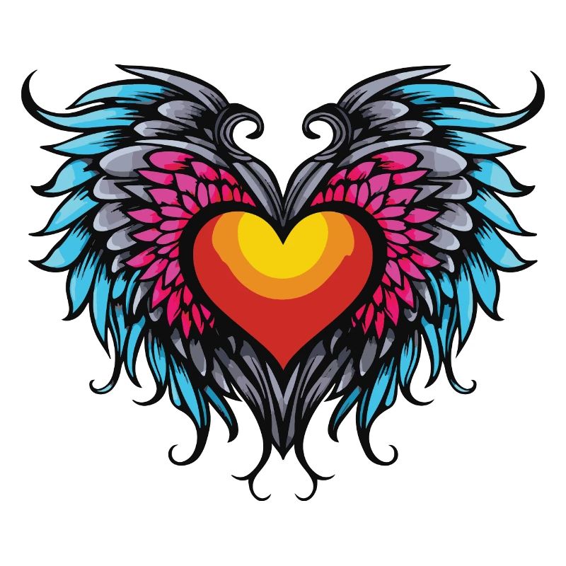 Herz Flügel