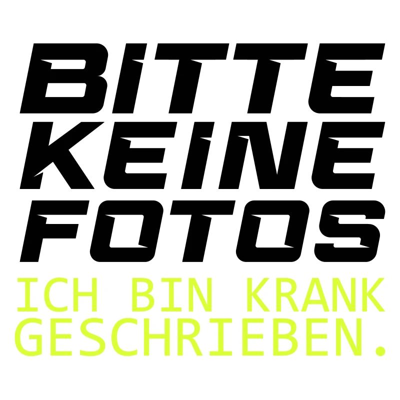 bitte keine fotos