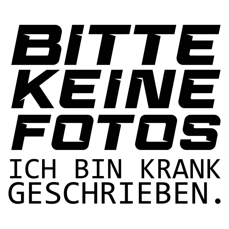 bitte keine fotos