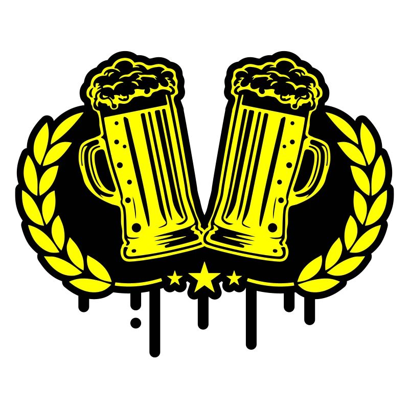 Bier Symbol kranz