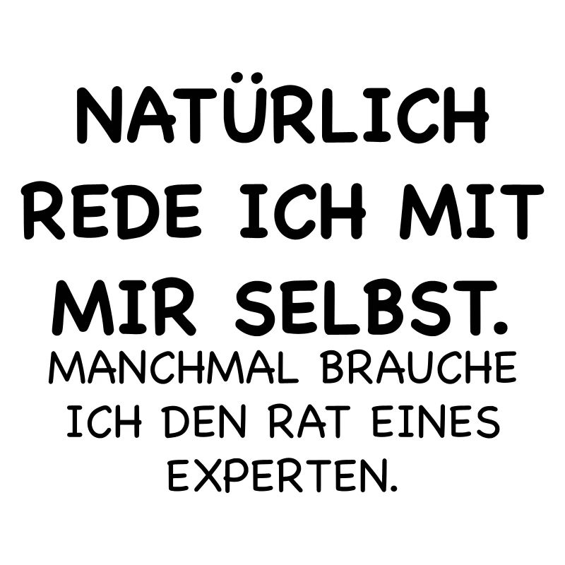 lustig Selbstgespraech Experte Geschenk