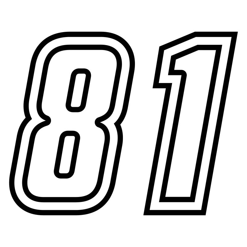 81 Zahl nummer
