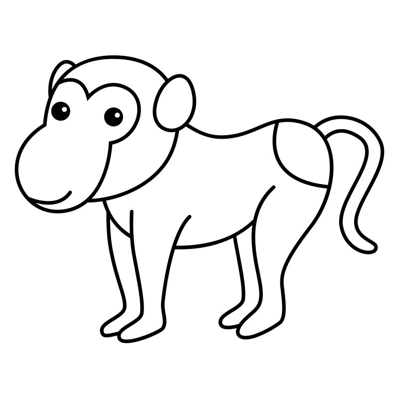 Monkey affe comic