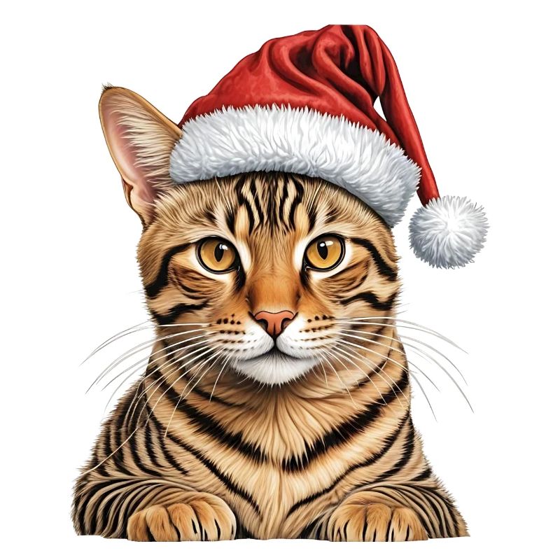 Weihnachten Bengalkatze