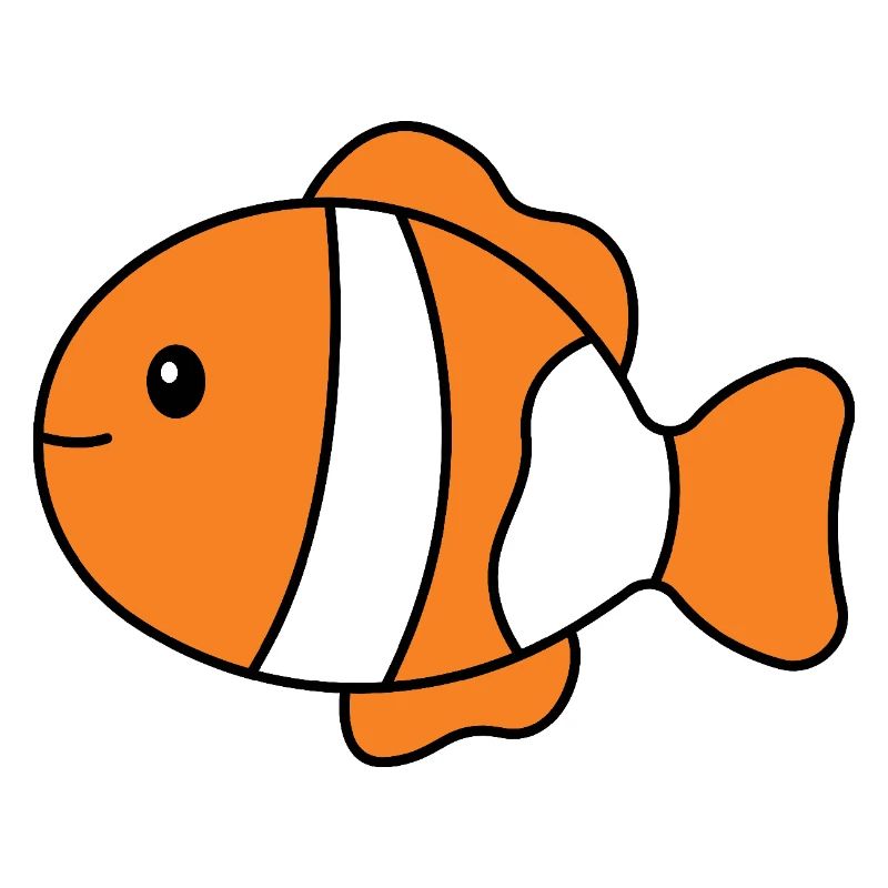 Tropischer Clownfisch