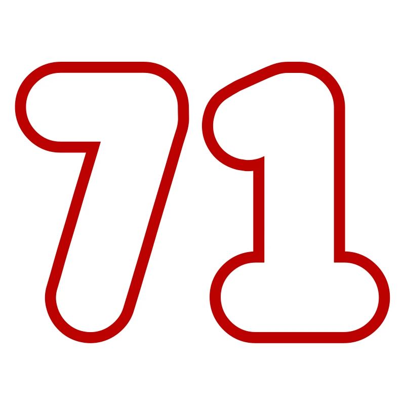 71 Zahl nummer