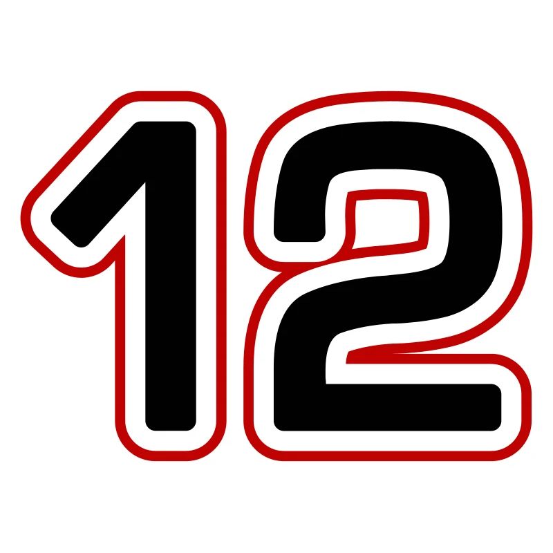 12 Zahl symbol