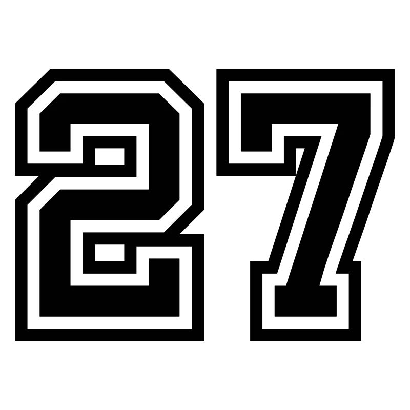 27 Zahl symbol