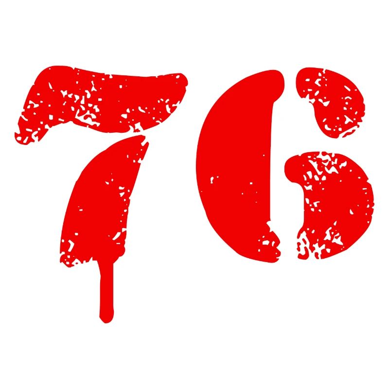 76 Zahl Symbol