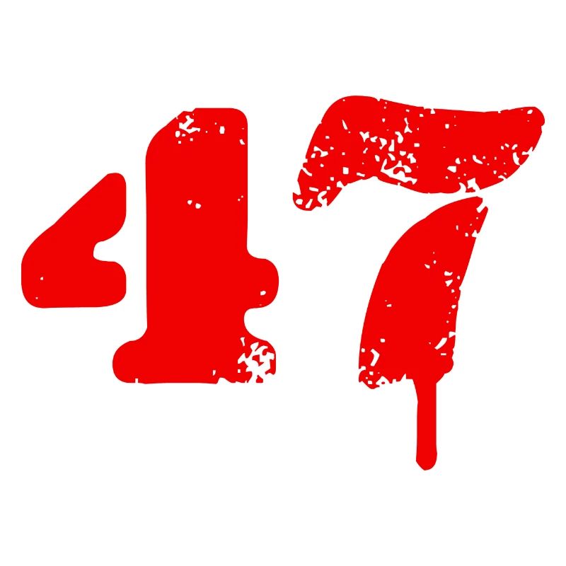 47 Zahl Symbol