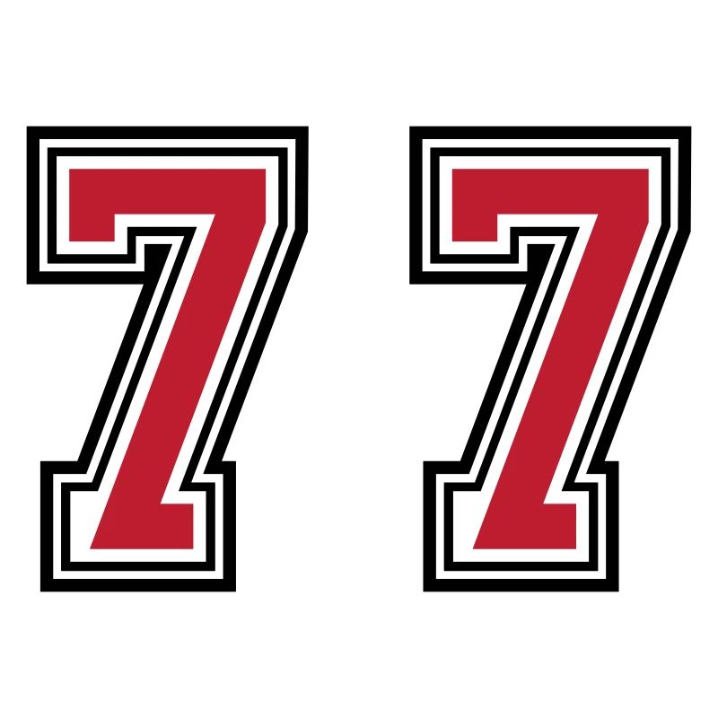 77 Zahl Symbol