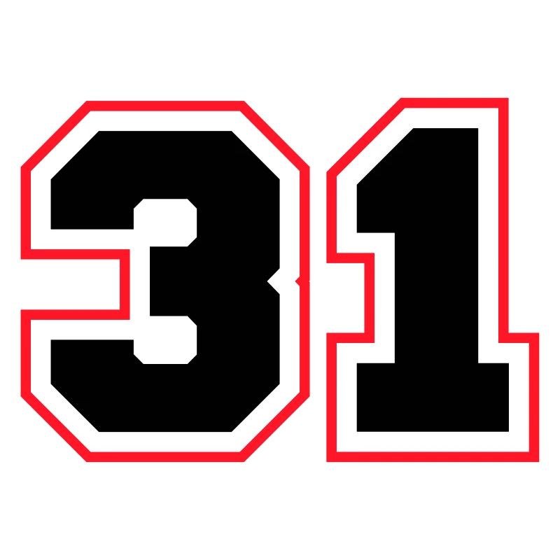 31 Zahl symbol