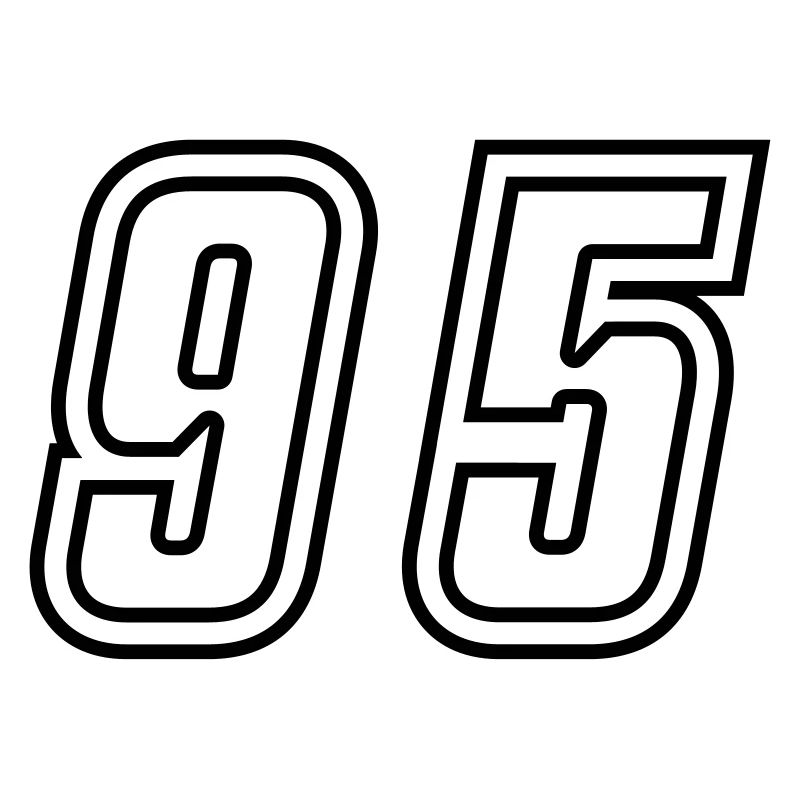 95 Zahl nummer