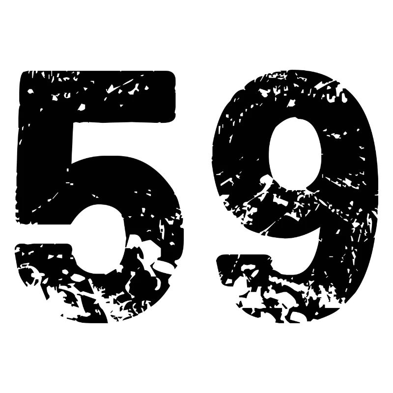59 Zahl Trikot