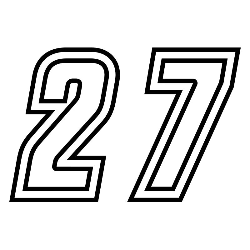 27 Zahl nummer