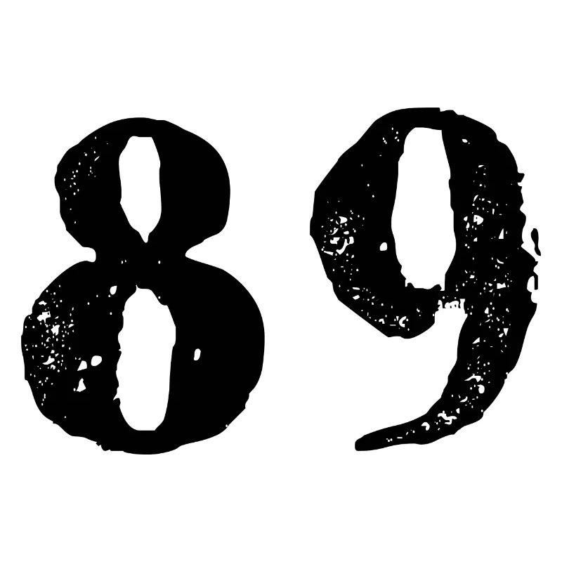 Maillot à 89 numéros