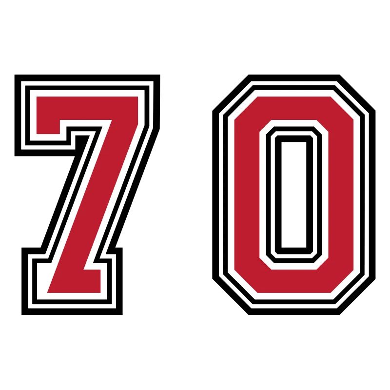 70 Symbole numérique