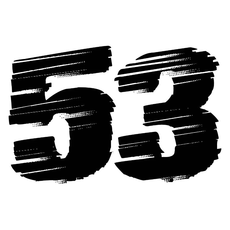 53 Zahl Trikot