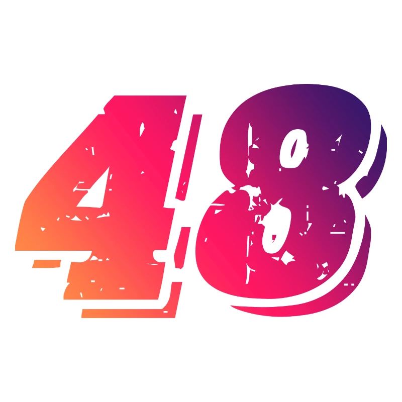 48 Zahl Symbol
