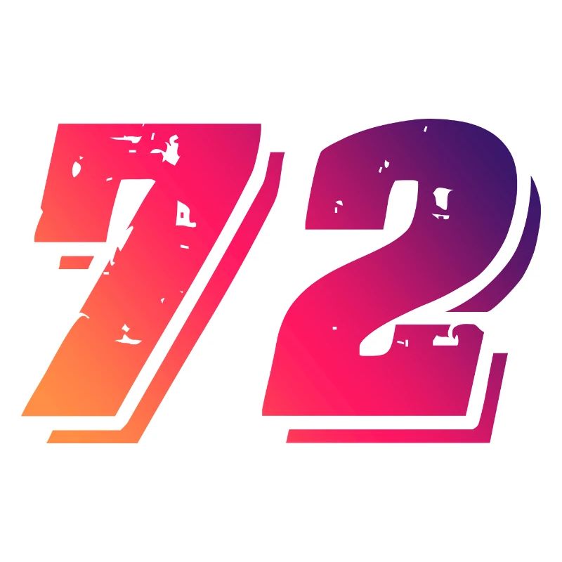 72 Zahl Symbol