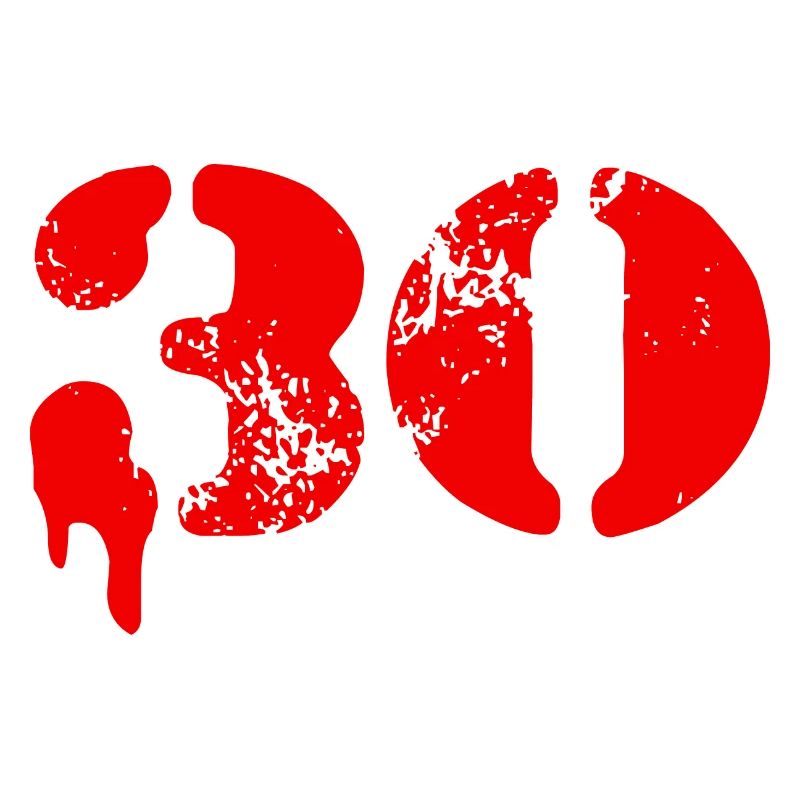 30 Zahl Symbol
