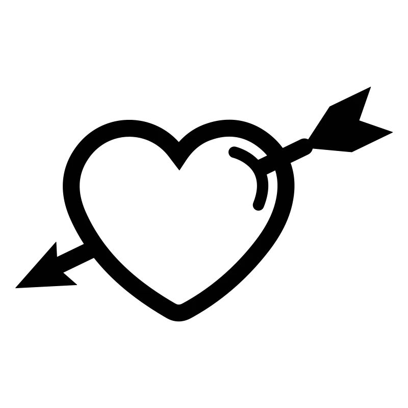Herz symbol pfeil