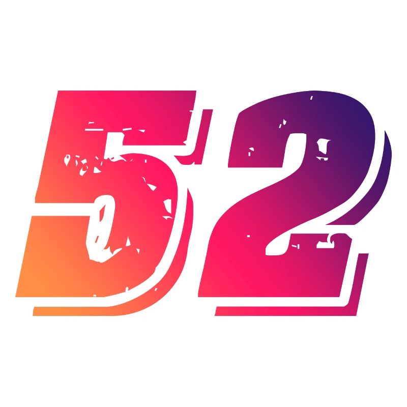 52 Zahl Symbol