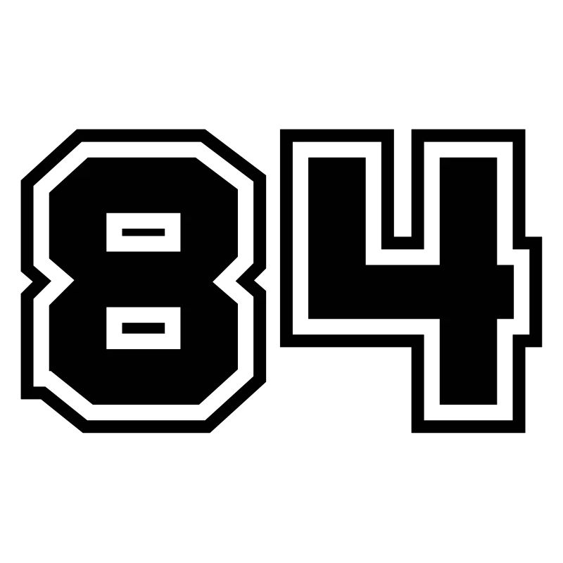 84 Zahl Symbol