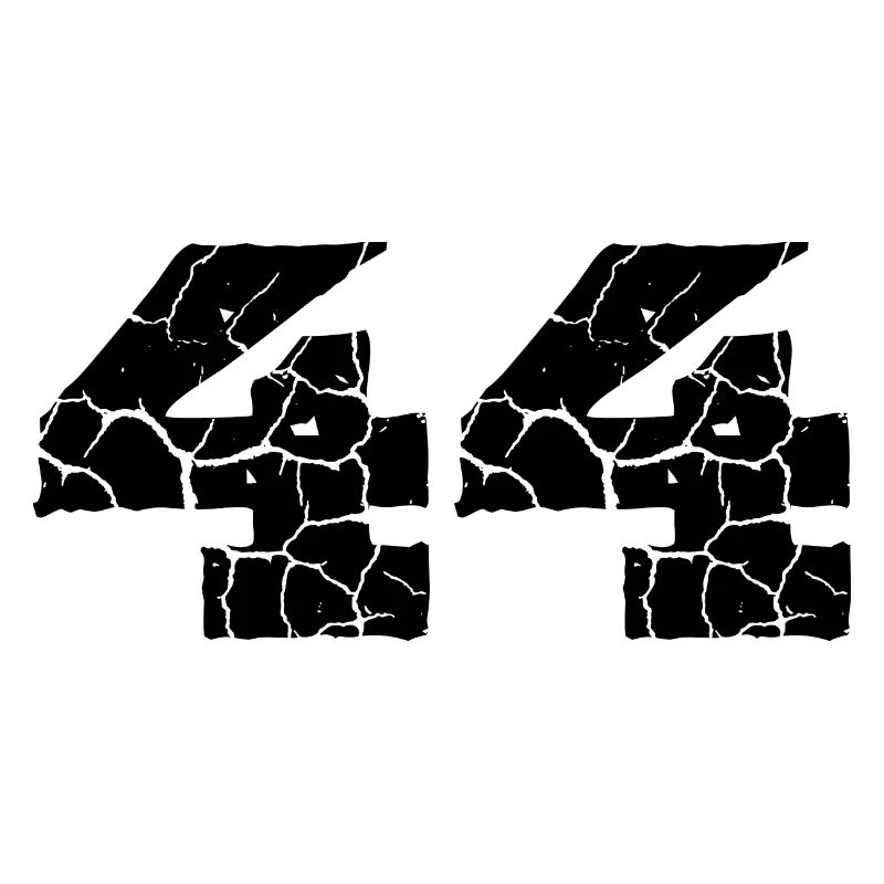 44 Zahl Trikot