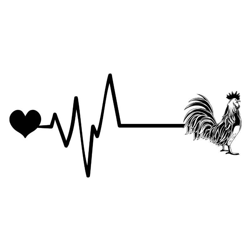 Hahn Puls Herz Liebe