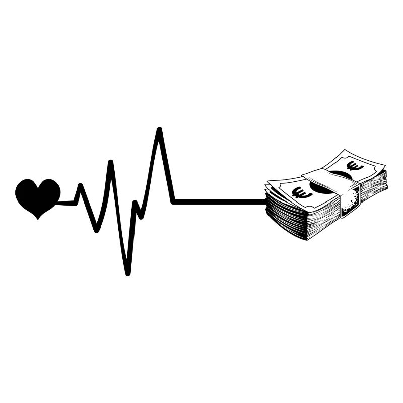 Geld Herzschlag