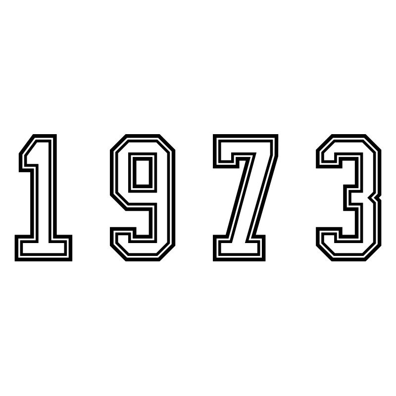 1973 Jahr Zahl