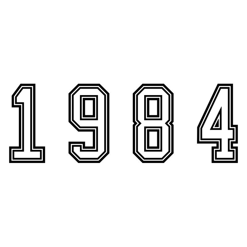 1984 Jahr Zahl