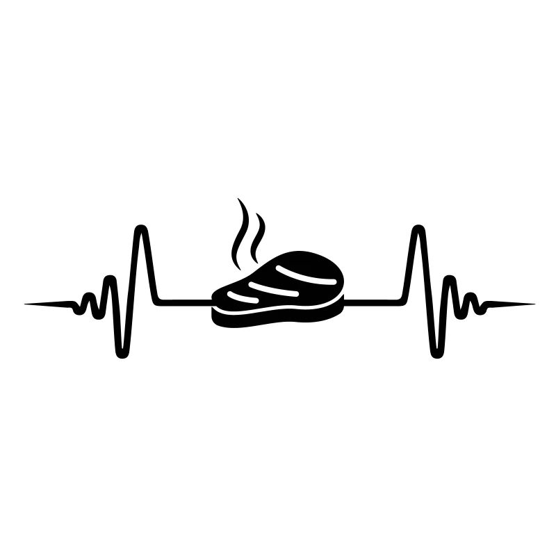 Steak Pulse Silhouette