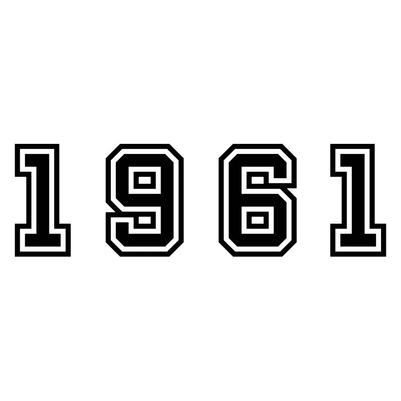 1961 Jahr Zahl