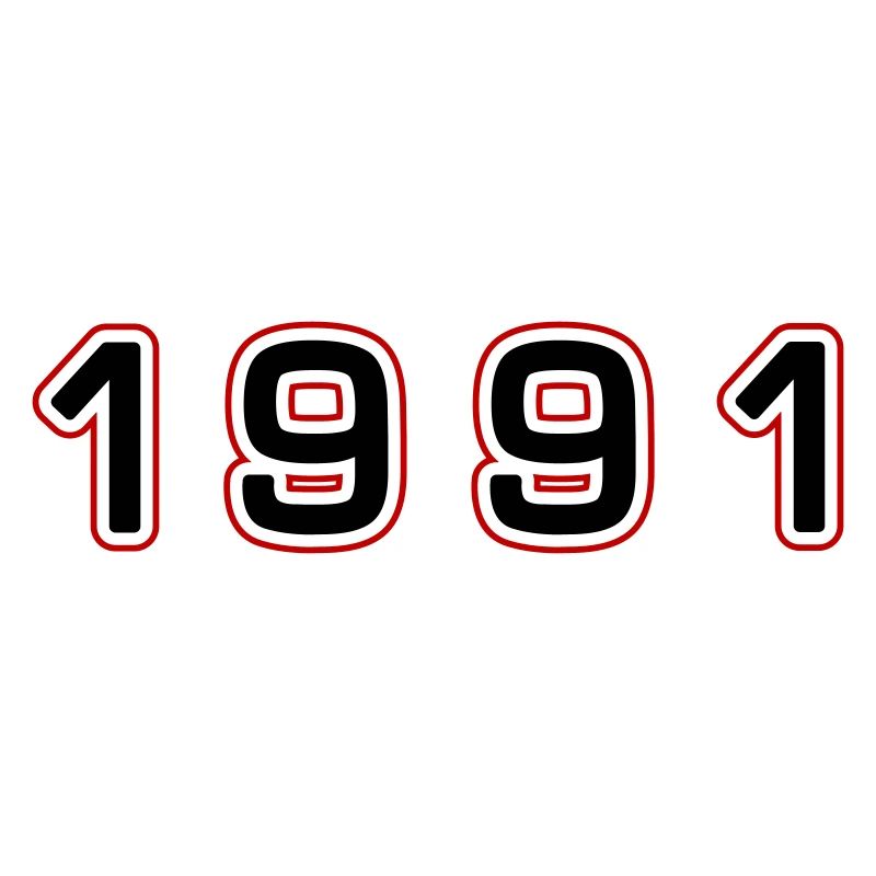 1991 Jahr Zahl