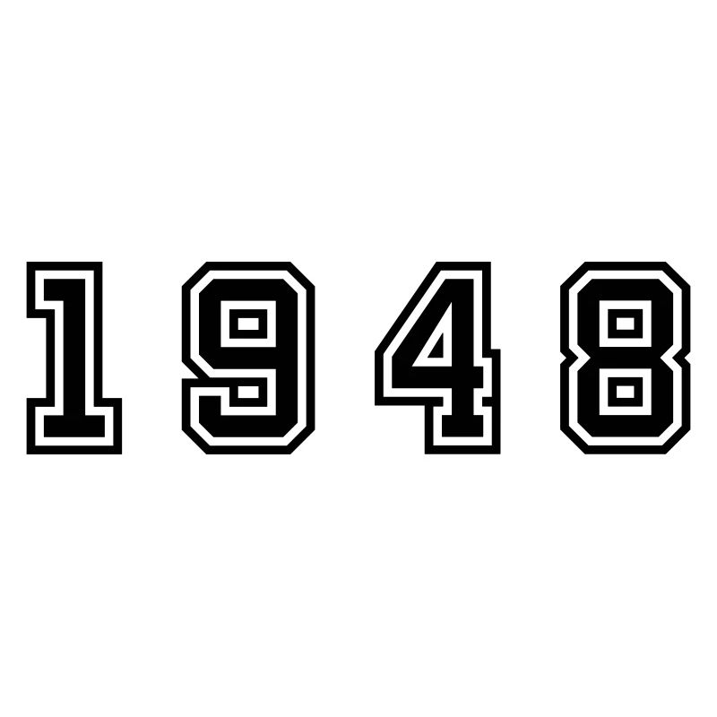 1948 Jahr Zahl