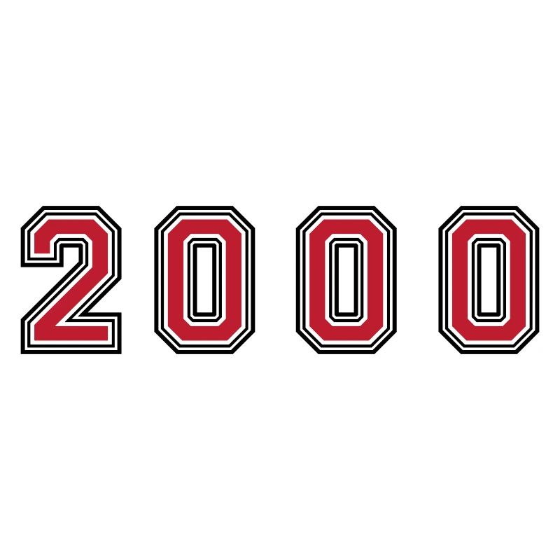 2000 Jahr Zahl