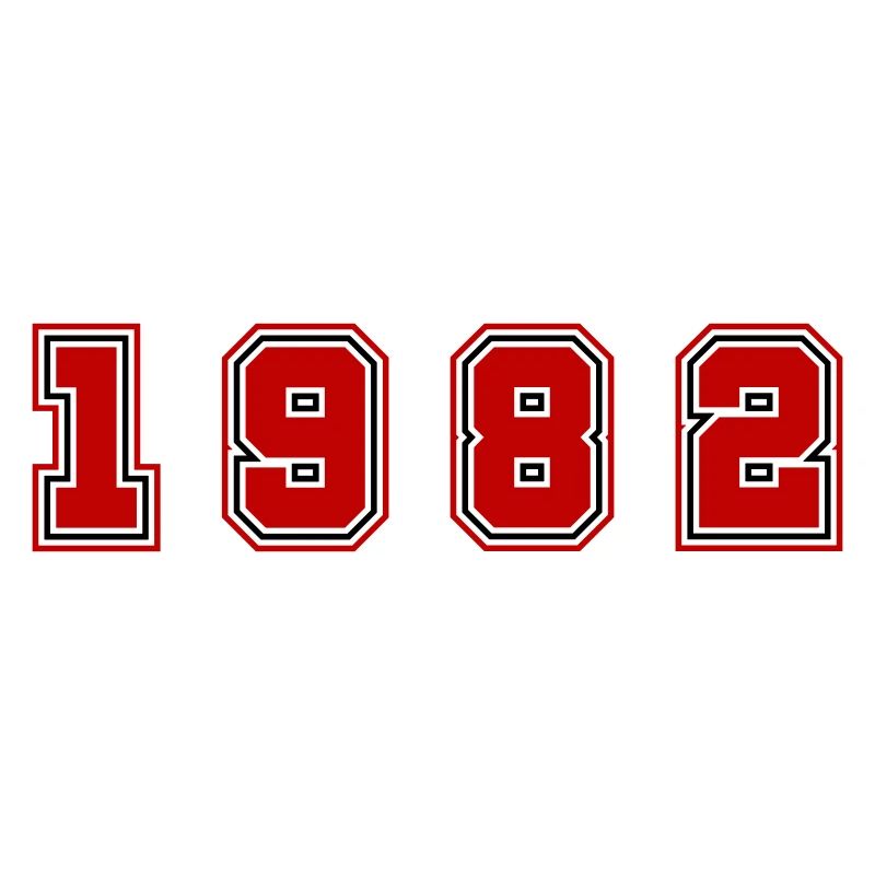 1982 Jahr Zahl