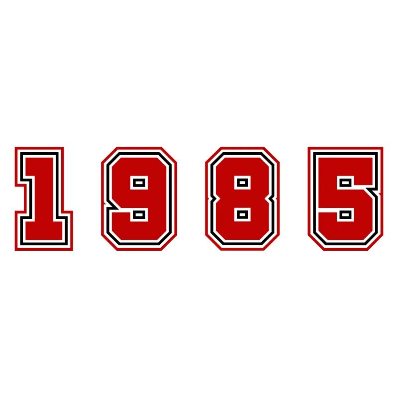1985 Jahr Zahl