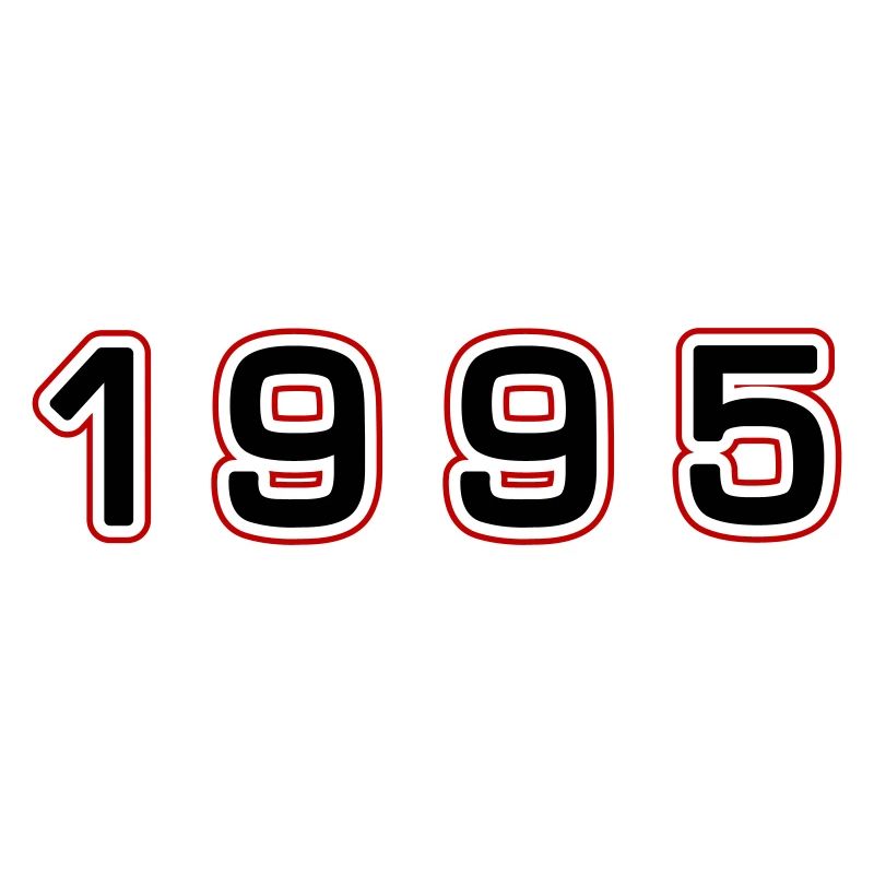 1995 Jahr Zahl