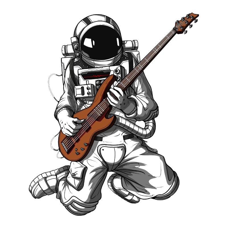 Astronaut Bassgitarrist