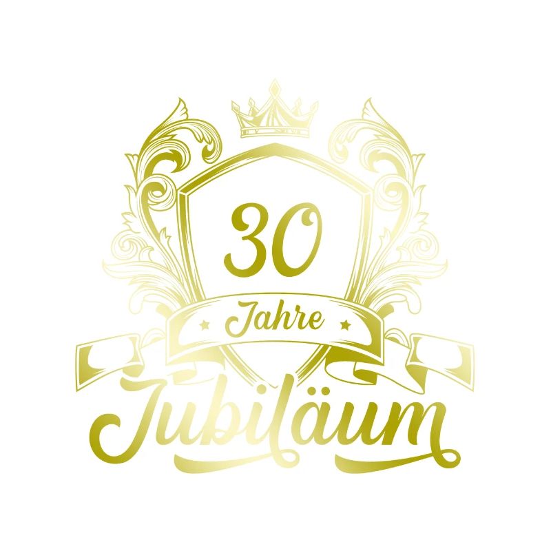 30 Zahl Kranz